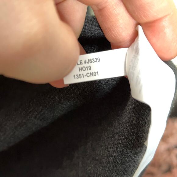 J. CREW Juliette Collarless Sweater Blazer Heather Charcoal Coal Gray {3B36} - Picture 7 of 7